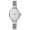 Obaku óra – V312LXCWMC 2 Óra, elegáns női karóra, ezüst színű, gyöngyház számlappal, finom mintázattal.