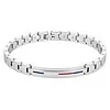 Tommy Hilfiger Karkötő - 2790313 1 Ezüst férfi karkötő francia zászló díszítéssel, modern design.
