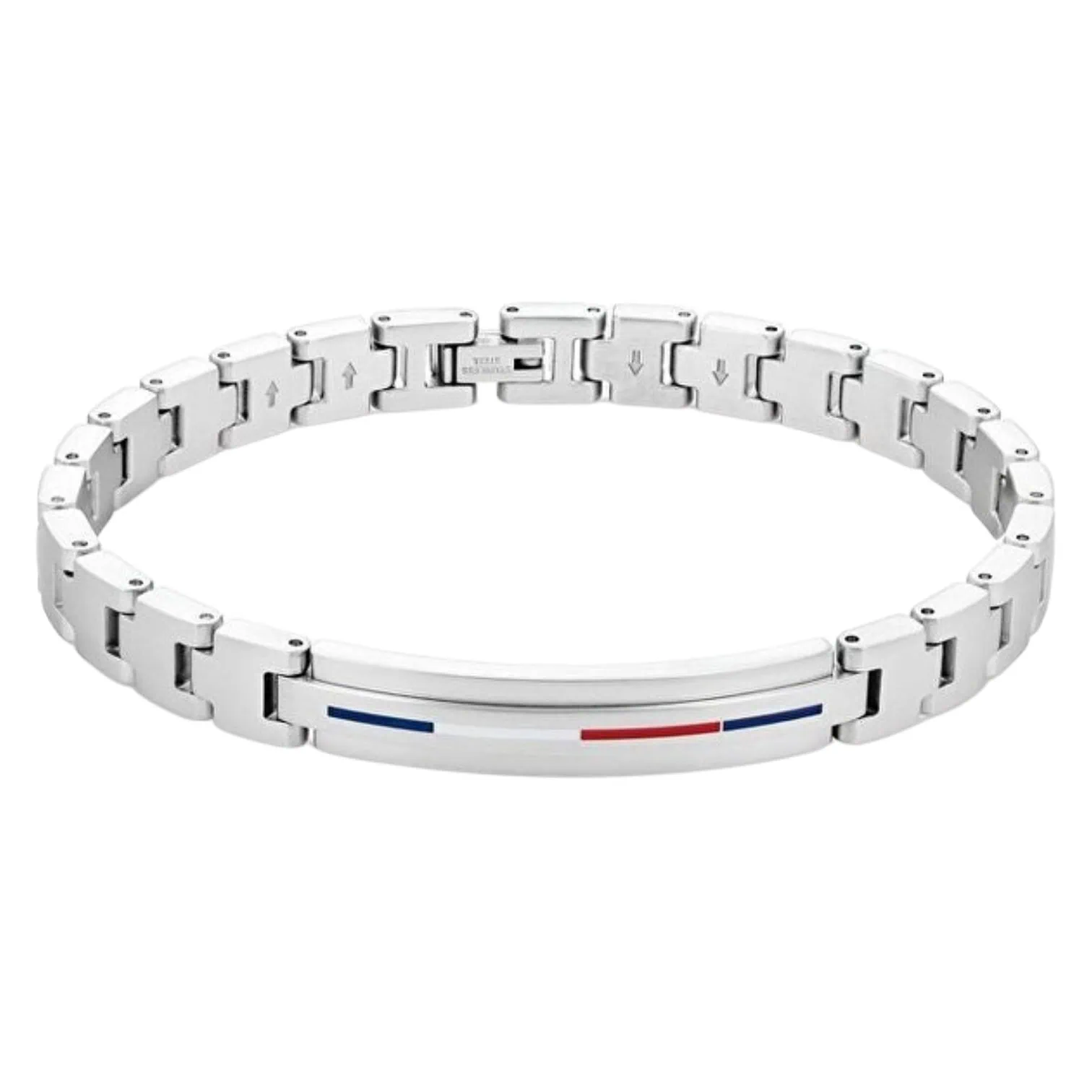 Tommy Hilfiger Karkötő - 2790313 3 Ezüst férfi karkötő francia zászló díszítéssel, modern design.